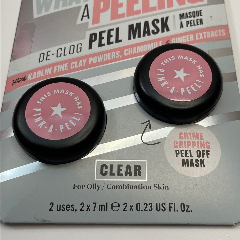 NIB Soap & Glory Clear Peel Mask with Pink Accents - Picture 3 of 3